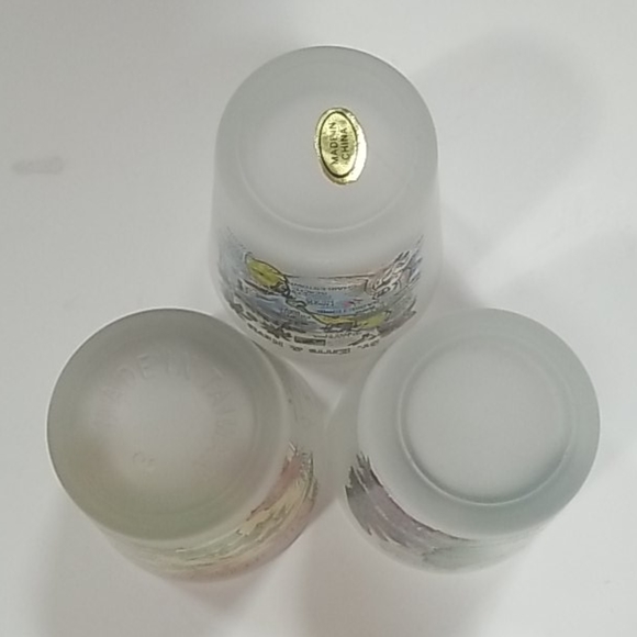 Set of 3 Island shot glasses - Picture 12 of 12